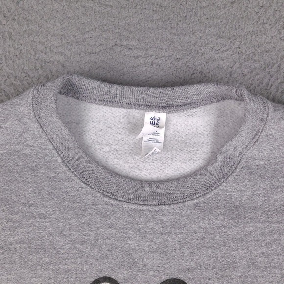 Spongebob Square Pants Sweatshirt Adult Small Gray 2020 Crew Neck Jerzees - Picture 4 of 13